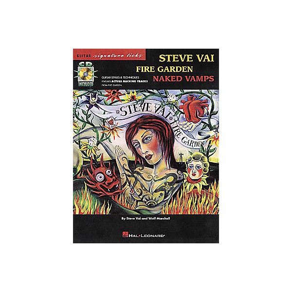 Hal Leonard Steve Vai - Fire Garden: Naked Vamps (Book/CD)