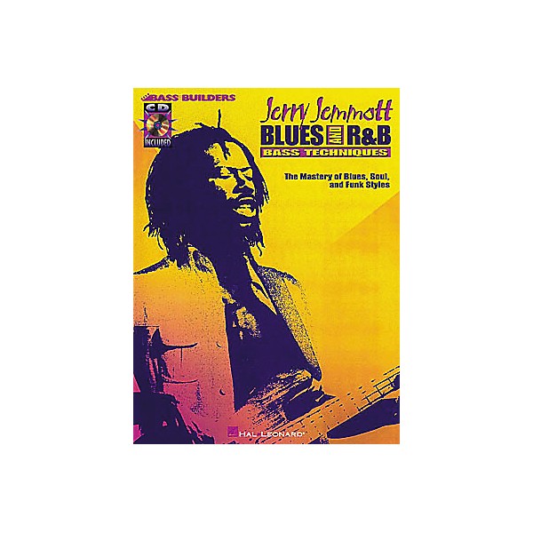 Hal Leonard Jerry Jemmott - Blues and Rhythm and Blues Bass Technique (Book/CD)