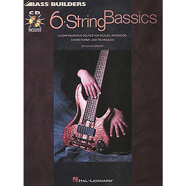 Hal Leonard 6-String Bassics (Book/Online Audio)