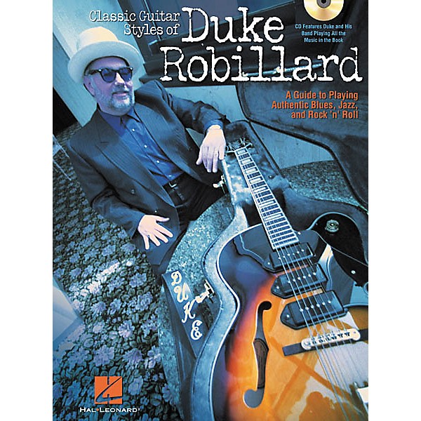 Hal Leonard Classic Guitar Styles of Duke Robillard (Book/CD)