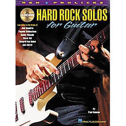 Hal Leonard Hard Rock Solos for Guitar Book with CD