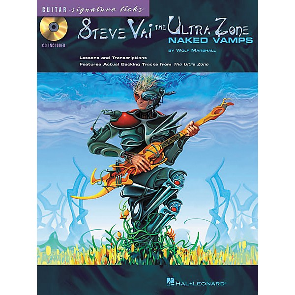 Hal Leonard Steve Vai - The Ultra Zone: Naked Vamps (Book/CD)