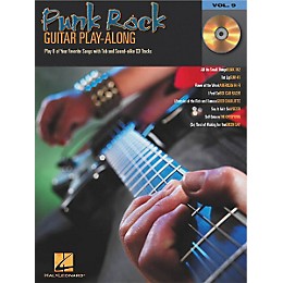 Hal Leonard Punk Rock Guitar Play-Along Series Book with CD