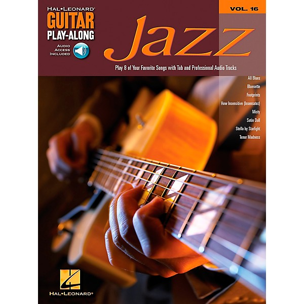 Hal Leonard Jazz Guitar Play-Along Series Book With Online Audio