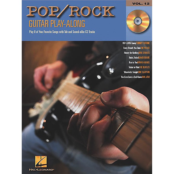 Hal Leonard Pop/Rock Guitar Play-Along Series Book with CD