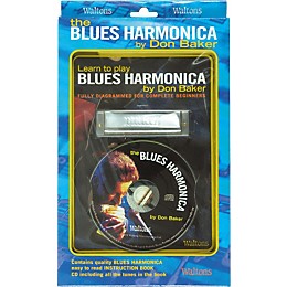 Waltons Learn To Play Blues Harmonica Book and CD