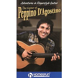 Homespun Adventures in Fingerstyle Guitar - Peppino D'Agostino (VHS)