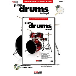 Proline Play Drums Today! (Book/DVD Pack)