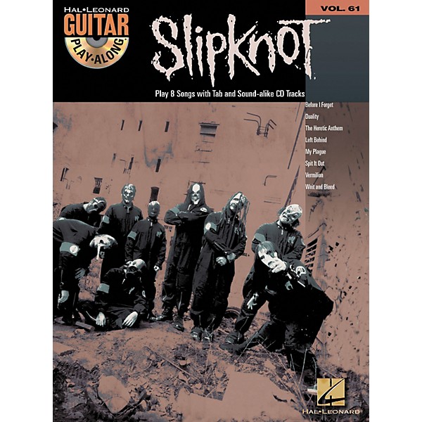 Hal Leonard Slipknot Guitar Play-Along Series Book with CD