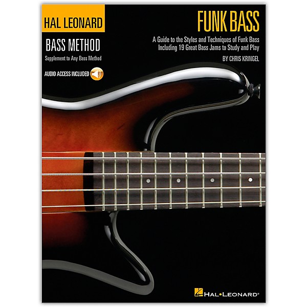 Hal Leonard Funk Bass Method (Book/Online Audio)