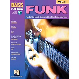 Hal Leonard Funk Bass Play-Along Series Book with CD