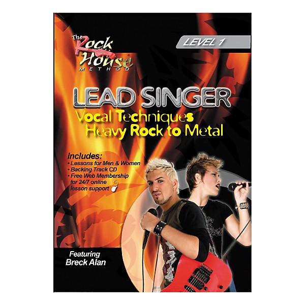 Hal Leonard Lead Singer Vocal Techniques From Heavy Rock to Metal DVD Level 1