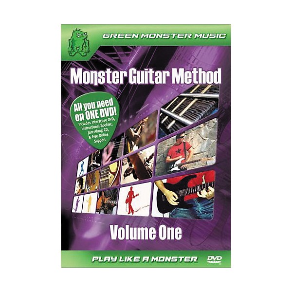 Alfred Monster Guitar Method Vol. 1 Dvd/Cd Set