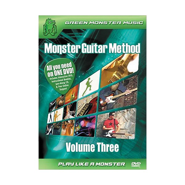 Alfred Monster Guitar Method Vol. 3 Dvd/Cd Set