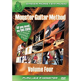 Alfred Monster Guitar Method Vol. 4 Dvd/Cd Set