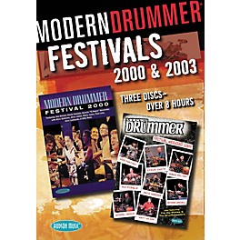 Hudson Music Modern Drummer Festivals 2000 and 2003 3-DVD Set