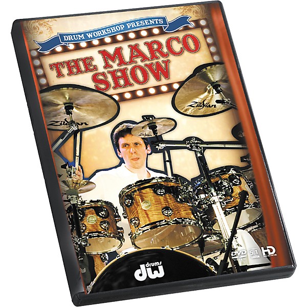 The Drum Channel The Marco Show by Marco Minnemann DVD