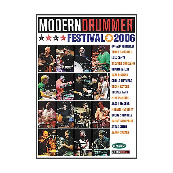 Hudson Music Modern Drummer Festival 2006 - Saturday/Sunday (4-DVD Package)