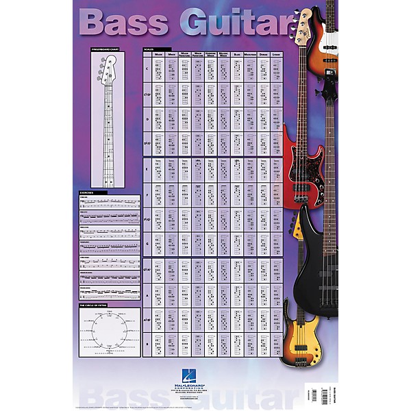 Homespun Bass Scales and Exercises Poster