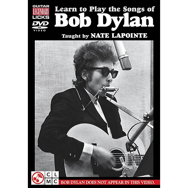 Hal Leonard Learn to Play The Songs of Bob Dylan - Guitar Legendary Licks DVD