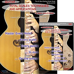 MJS Music Publications Total Scales Techniques And Applications DVD, Book, and CD Set