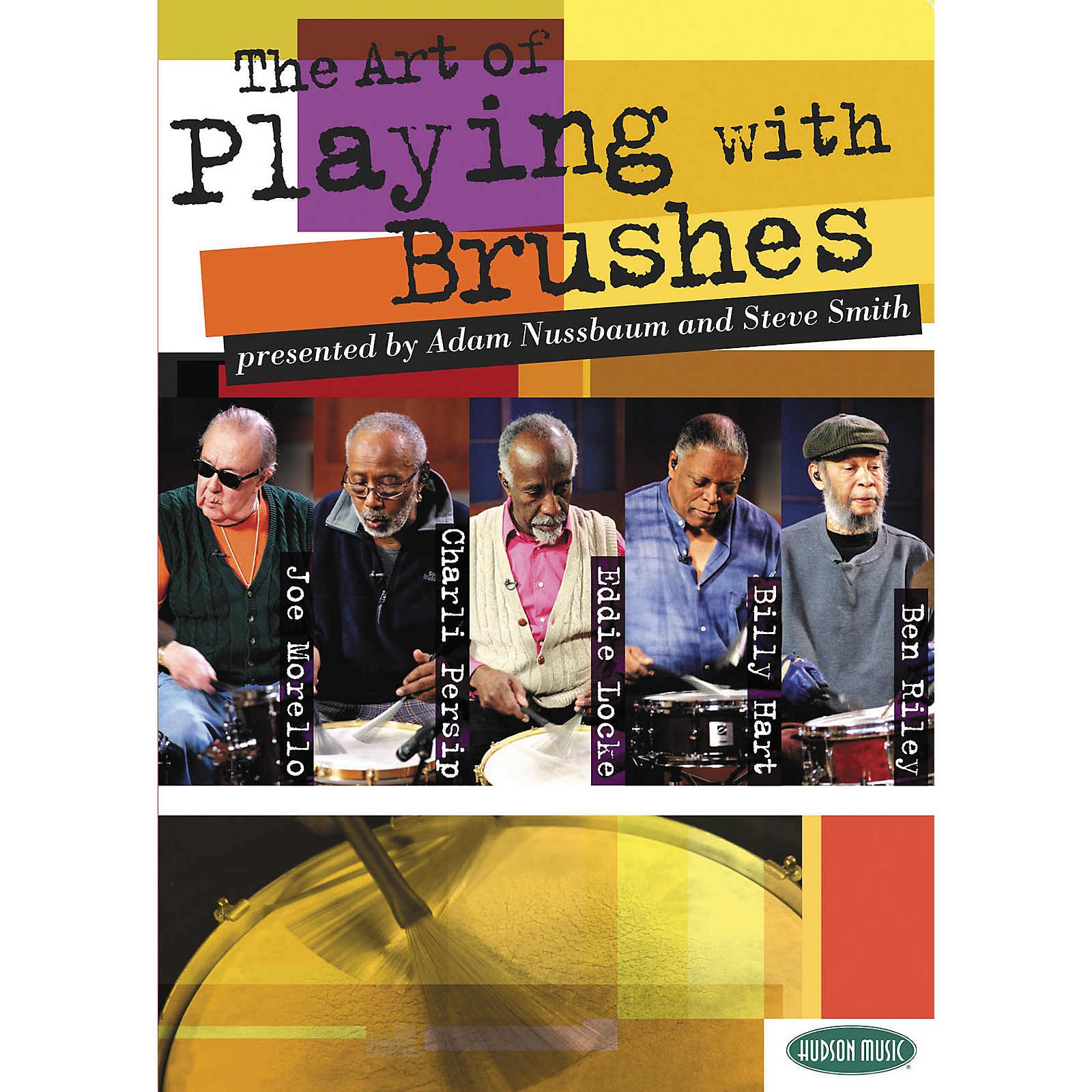Hudson Music The Art of Playing With Brushes 2 DVDs with PlayAlong CD