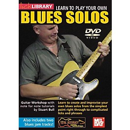 Mel Bay Lick Library Learn To Play Your own Blues Solos DVD