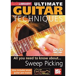 Mel Bay Lick Library Ultimate Guitar Techniques: Sweep Picking DVD
