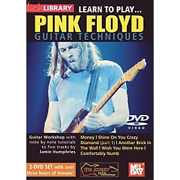 Mel Bay Lick Library Learn to Play Pink Floyd Guitar Techniques 2 DVD Set