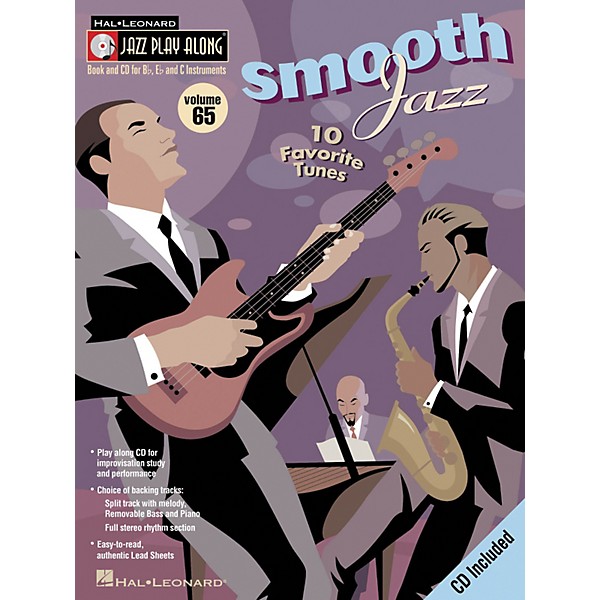 Hal Leonard Smooth Jazz - Jazz Play Along Volume 65 Book CD