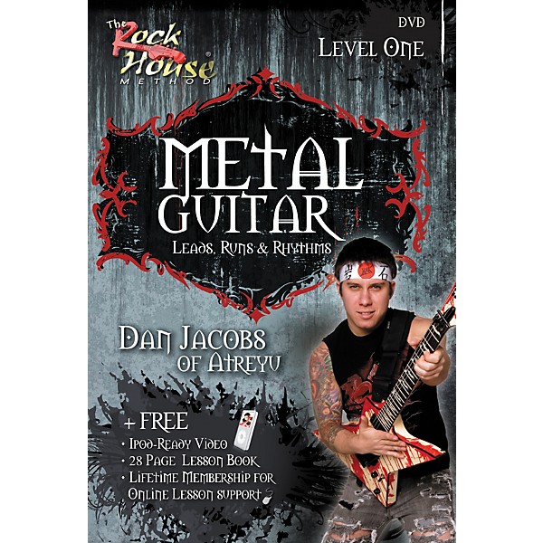 Hal Leonard Metal Guitar with Leads, Runs & Rhythms with Dan Jacobs DVD