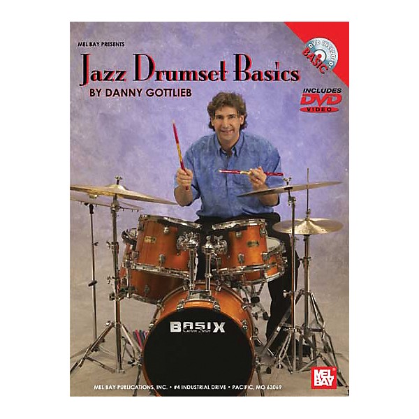 Mel Bay Jazz Drumset Basics DVD and Chart