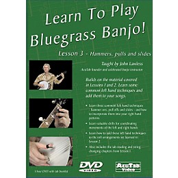 Mel Bay Learn to Play Bluegrass Banjo DVD - Lesson 3: Hammers, Pulls, & Slides