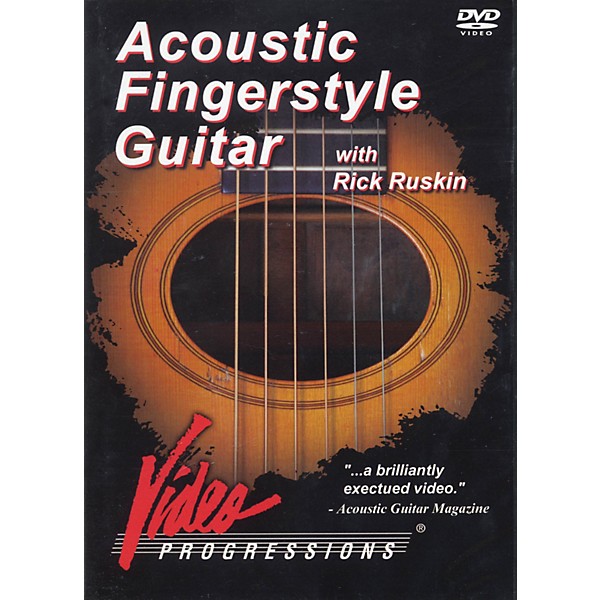 Hudson Music Acoustic Fingerstyle Guitar with Rick Ruskin DVD