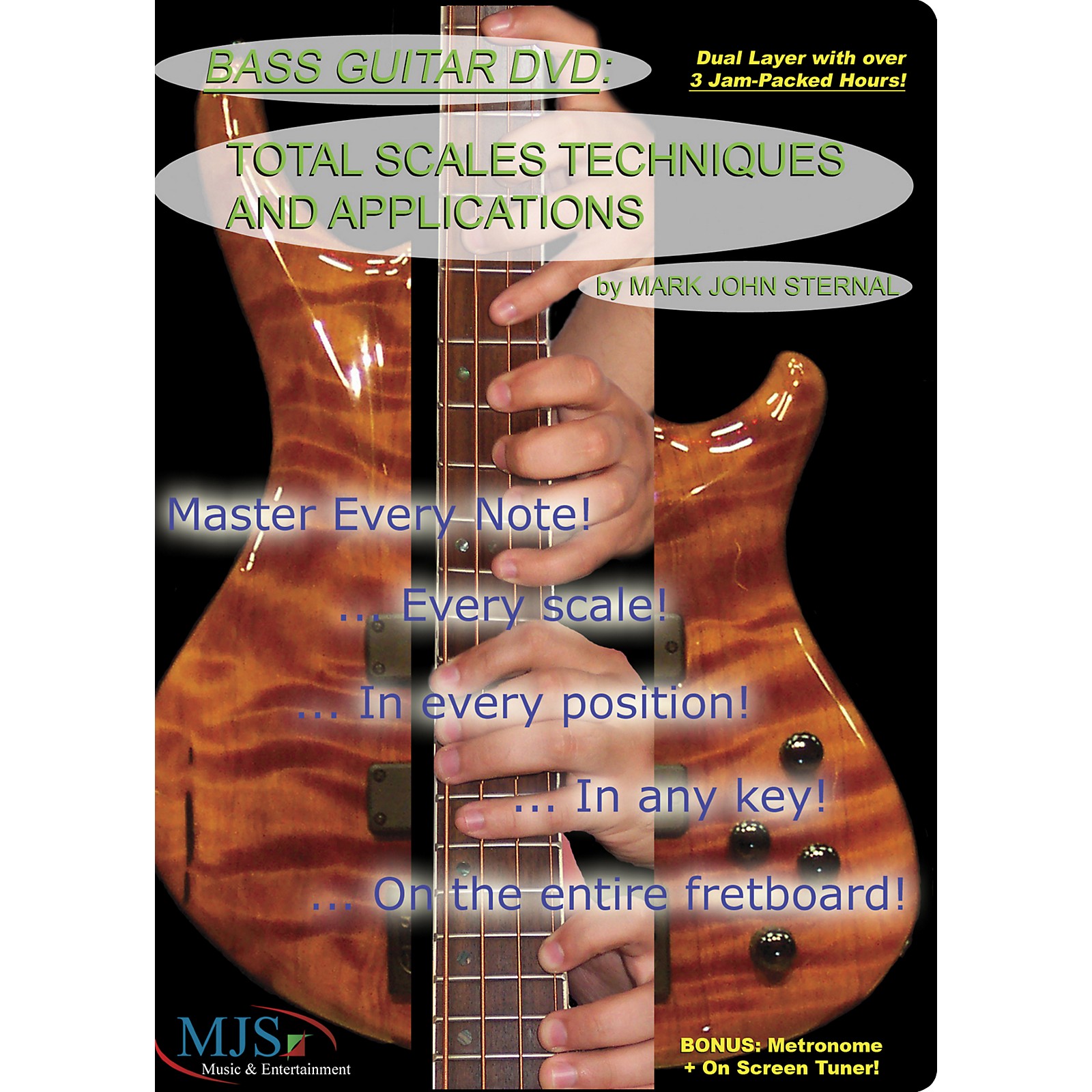 MJS Music Publications Bass Guitar DVD Total Scales Techniques and