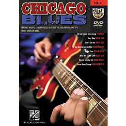 Hal Leonard Chicago Blues Guitar Play-Along Series Volume 4 DVD