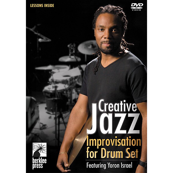 Berklee Press Creative Jazz Improvisation for Drum Set DVD with Yoron Israel