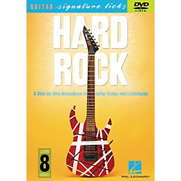 Hal Leonard Hard Rock - A Step By Step Breakdown of Guitar Styles and Techniques (DVD)