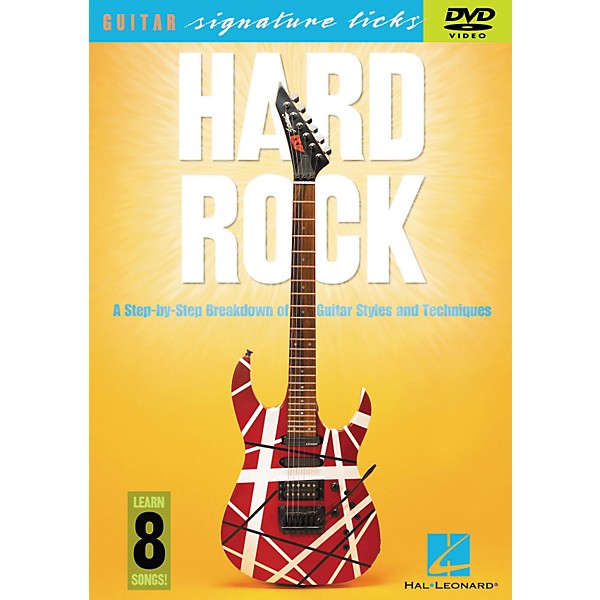 Hal Leonard Hard Rock - A Step By Step Breakdown of Guitar Styles and Techniques (DVD)