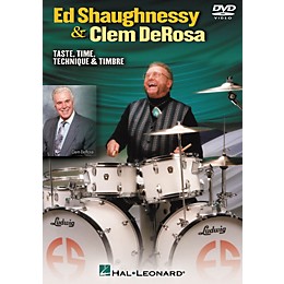 Hal Leonard Ed Shaughnessy and Clem DeRosa - Taste, Time, Technique and Timbre (DVD)