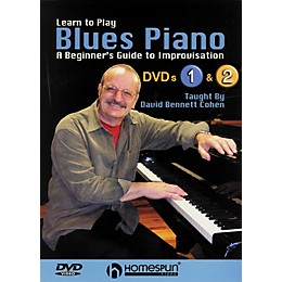 Homespun Learn To Play Blues Piano Lessons 1 and 2 DVD