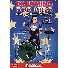 Homespun Drumming For Kids - Making the Basics Easy (DVD)