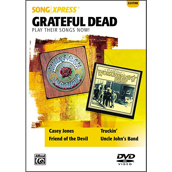 Alfred SongXpress - Grateful Dead Guitar DVD