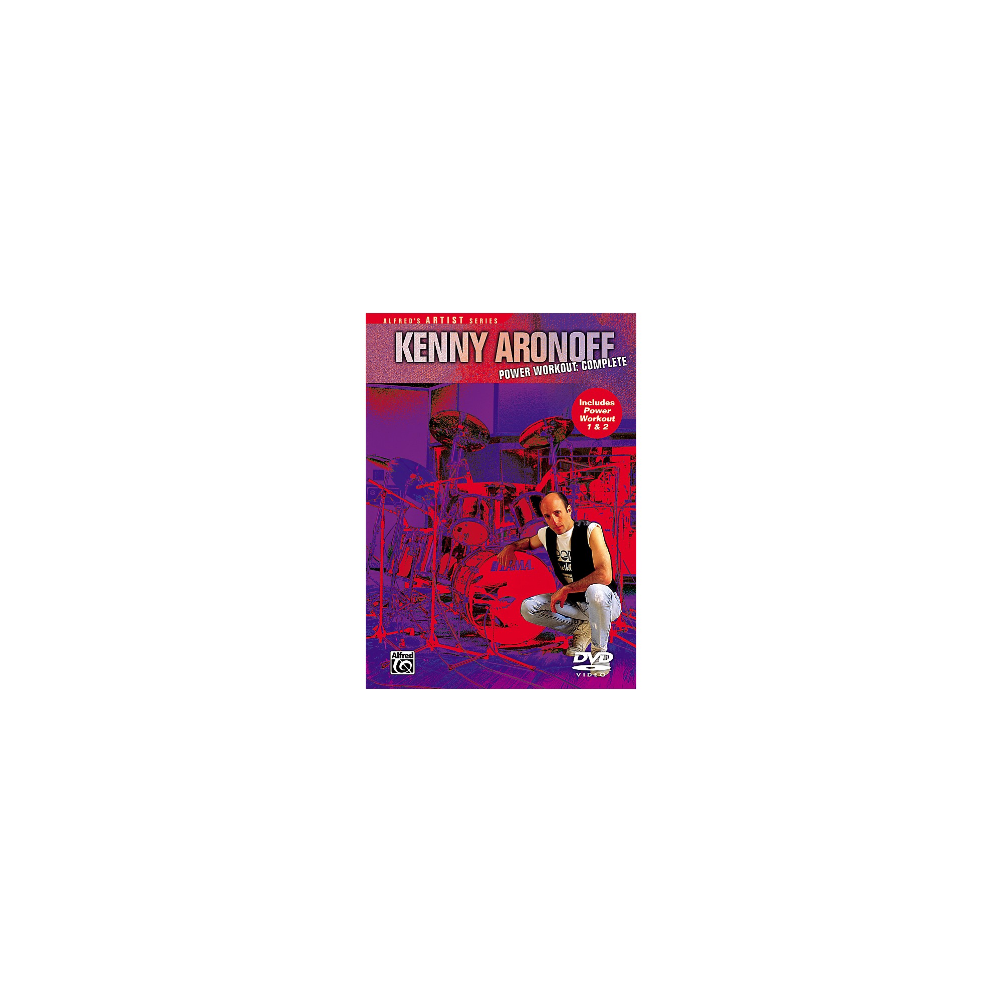 Buy Alfred Kenny Aronoff: Power Workout Complete-Drum DVD with Overpack