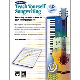 Alfred Teach Yourself Songwriting (Book/CD)