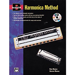 Alfred Basix Harmonica Method Book w/CD