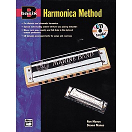 Alfred Basix Harmonica Method Book w/CD