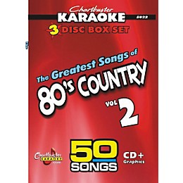 50 Song Pack: Greatest Songs of the '80s Country Volume 2 CD+G