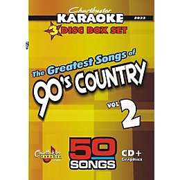50 Song Pack: Greatest Songs of 90s Country Volume 2 CD+G