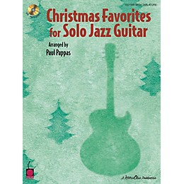 Cherry Lane Christmas Favorites for Solo Jazz Guitar Tab Songbook with CD